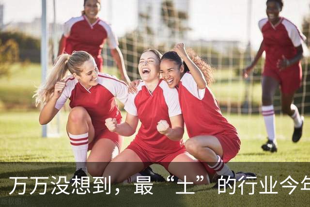 万万没想到，最“土”的行业今年火了
