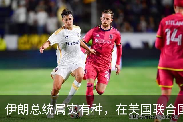 伊朗总统属实有种，在美国联合国大会上，直接举起哈梅内伊画像