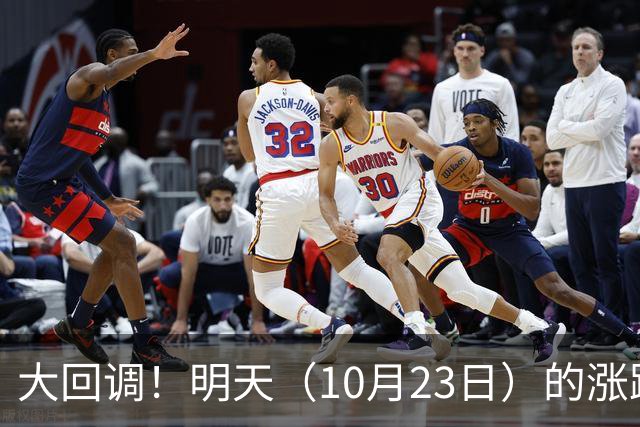 大回调！明天（10月23日）的涨跌不用猜，提前说3个预判！
