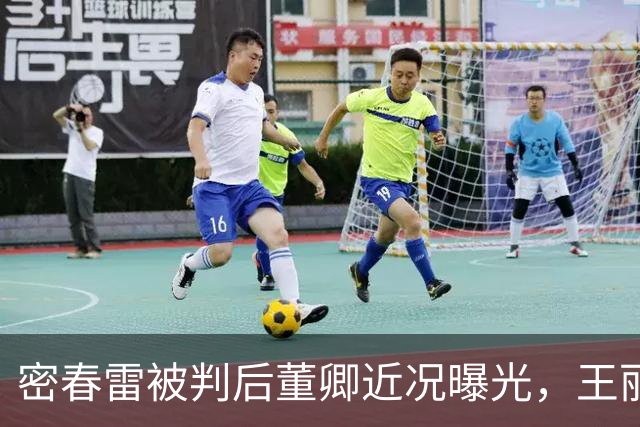 密春雷被判后董卿近况曝光，王丽坤前夫落网，豪门梦一场空