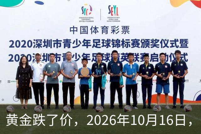 黄金跌了价，2026年10月16日，中国黄金最新价格，人民币黄金最新价格